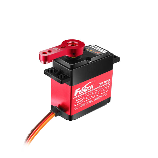 FEETECH FT5320M Digital Servo – 7.4V 20kg.cm High-Torque Aluminum Gear Servo for Robotics and RC Models