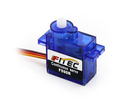 FEETECH FS90R Analog Servo – 6V 1.5kg.cm 360° Continuous Rotation Micro Servo for RC & DIY Robotics